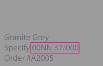 grey paint palette