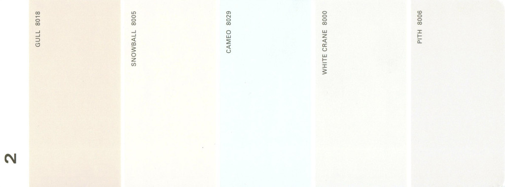 Martha Stewart Paint 5-Color Palette Card #02 Martha Stewart Paint 5-Color Palette Card #02