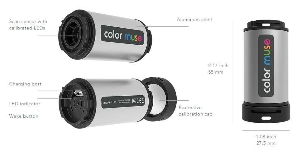 color muse specs