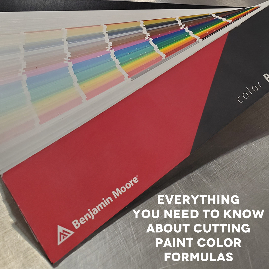 Everything You Need to Know About Cutting Paint Color Formulas