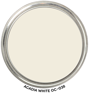 Acadia White Oc 38 By Benjamin Moore Expert Scientific Color Review